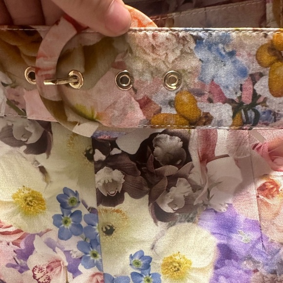 Zimmermann Multicolor Flower Belted Shorts - Picture 5 of 7